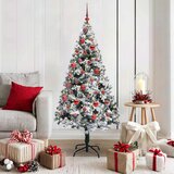  Umjetno božićno drvce Bijelo 150 cm PVC i Čelik i Plastika | shoptok.hr