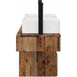  Set namještaja za kupaonicu 3 kom. Staro drvo Konstruirano drvo Smeđa 50 x 41 x 56 cm | Shoptok.si
