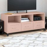 vidaXL TV omarica roza 100,5x39x43,5 cm hladno valjano jeklo Cene