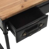  Konzolni stol od MDF-a i jelovine 100 x 33,5 x 80 cm | Eponuda.com