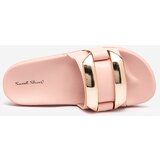 Resti Pink women's slippers with gold Serina ornament - Footwear | ePonuda.com