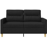  Dvosjed od tkanine crni 120 cm | shoptok.hr