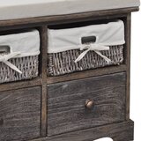 vidaXL Klop s prostorom za shranjevanje rjava 62x33x42 cm pavlovnija, (20955170) | Shoptok.si