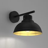  Zidna lampa SVEN 1xE27/15W/230V crna/zlatna | Eponuda.com