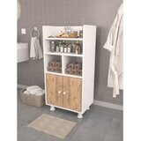 Hanah home višenamenska polica lia atlantic pine white | ePonuda.com