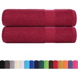  Ručnici za tuširanje FROGN 2 kom Bordeaux 70x140 cm 360 gsm | shoptok.hr
