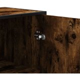 vidaXL Visoka ploča dimljeni hrast 68x35x139 cm izrađeno drvo | shoptok.hr