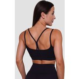 GymBeam sportski grudnjak beat black