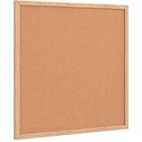 vidaXL Ploča od pluta s okvirom od punog drva borovine 40x40 cm | shoptok.hr