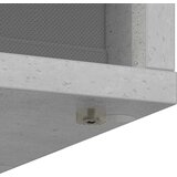  Kreveta s ladicama Betonski sivi 30,5 x 27 x 84,5 cm | shoptok.hr
