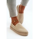 Kesi Women's espadrilles on a beige Naloenma platform | Shoptok.si