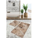 Mila Home Rjave žametne kopalniške preproge v kompletu 2 ks 60x100 cm – | Shoptok.si