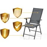 Sofotel SO-983 sklopive vrtne stolice, set od 2, grafit | shoptok.hr