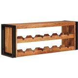  Stalak za vino Smeđa 100 x 45 x 33 cm Čvrsto drvo akacije | shoptok.hr