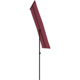 Vrtni suncobran s aluminijskim stupom 180 x 110 cm bordo | shoptok.hr