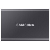 Samsung Portable SSD 2TB, T7, USB 3.2 Gen.2 (10Gbps), [Sequential Read/Write : Up to 1,050MB/sec /Up to 1,000 MB/sec], Grey MU-PC2T0T/WW | ePonuda.com