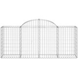  Lučne gabionske košare 20 kom 200x50x80/100cm pocinčano željezo | shoptok.hr