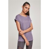 Urban Classics Women's T-shirt with extended shoulder powder purple Cene