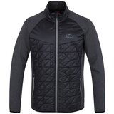 HANNAH Pánská hybridní mikina ENRYX anthracite/dark gray melange | Shoptok.si