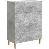  Kreveta Betonska siva 66 x 34,5 x 90 cm Konstruirano drvo | shoptok.hr