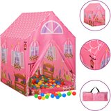 The Living Store Otroški šotor za igranje roza 69x94x104 cm - Igralni Šotor, (22006799) | Shoptok.si