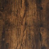vidaXL Kotna omarica dimljeni hrast 33x33x132 cm inženirski les | Shoptok.si