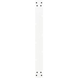  Noge za blagovaonski stol U-oblik 3 kom Bijele 80 x (72-73) cm Čelik | shoptok.hr