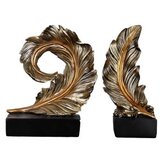 WALLXPERT set ukrasnih predmeta (2 komada) crne figure CY0368 | ePonuda.com