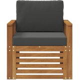  Set vanjskih sofa Čvrsto drvo akacije i poliester | shoptok.hr