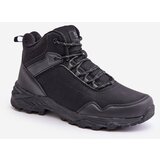 Kesi Insulated lightweight men's trekking shoes McBraun black Cene