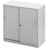 eurokraft pro Spodnja omarica, VxŠxG 942 x 913 x 420 mm, svetlo siva RAL 7035 | Shoptok.si