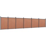 PANEL za ogradu smeđi 1045 x 186 cm WPC | shoptok.hr