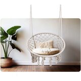  Viseća vrtna ljuljačka BOHO bež | shoptok.hr