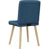  Jedilni stoli 4 kosi modro blago, (21822551) | Shoptok.si