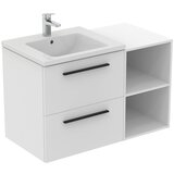 Ideal Standard Tamno smeđi zidni ormarić za ispod umivaonika u dekoru hrasta 100x63 cm i.Life B – | shoptok.hr