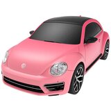Volkswagen Beetle UV osjetljivi automobil na daljinsko upravljanje, ružičasti Rastar 1:24 | shoptok.hr