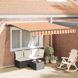  Tkanina za tende s Žuta i narančasta 300 x 250 cm Poliester | shoptok.hr
