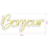 WALLXPERT Dekorativna plastična LED rasveta Bonjour Yellow | ePonuda.com