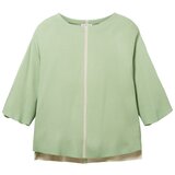 Tom Tailor Pulover kremna / svetlo zelena | Shoptok.si