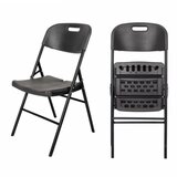  Sklopiva stolica crna 46x55x83cm | Eponuda.com