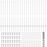  Divlja Ograde s Stupovima 50 x 1,2 m (Š x V) | shoptok.hr