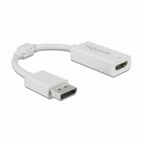 Delock adapter DisplayPort 1.4-HDMI HDR aktivni 4K 60Hz bel 63936 Cene