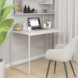 vidaXL Stol za računalo bijeli 110 x 60 x 70 cm od iverice Cijene