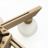  plafonski luster antonio 5xG9/5W/230V hrast/bela | Eponuda.com