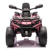 Quad Štirikolesnik na akumulator Can Am Outlander 4x4 DK-CA005 - dvosed - svetlo roza | Shoptok.si