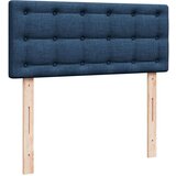 vidaXL Krevet s oprugama i madracem plavi 120 x 190 cm od tkanine | shoptok.hr