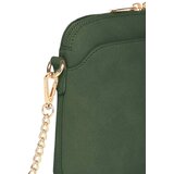 Vuch Crossbody torba Mini Fossy Suede Green, 17 x 20 cm | shoptok.hr