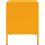  Noćni ormarići 2 kom žuta boja senfa 36 x 39 x 50,5 cm čelični | shoptok.hr