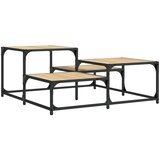 Stolić za kavu boja hrasta sonome 87,5x87,5x40 cm | shoptok.hr
