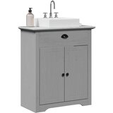 vidaXL Kopalniška omarica za umivalnik "BODO" Grey 70x35x80 cm | Shoptok.si
